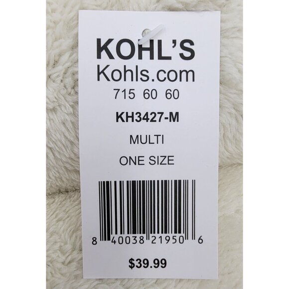 Woof Pet Bed Rectangular Plush  24" Grey & Black Polyester Fiber NEW - Picture 4 of 7